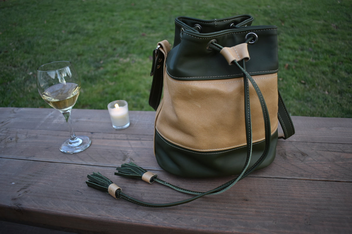 Magnolia leather online bag